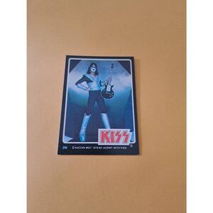 Vintage 1978 Aucoin Management AGRMT KISS Trading Card No 29 Collectible Rock